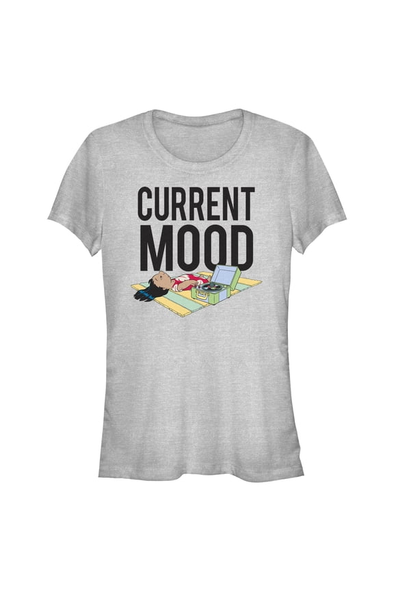 Juniors Lilo & Stitch Current Mood T Shirt