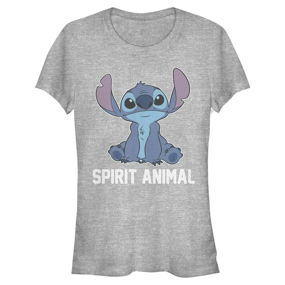Juniors Lilo & Stitch Cute and Fluffy Spirit Animal T Shirt