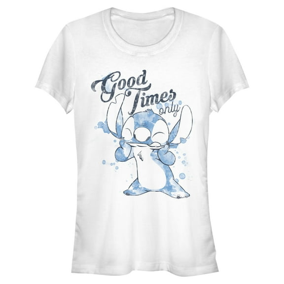 Juniors Lilo & Stitch Good Times Only T Shirt