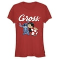 thumbnail image 1 of Juniors Lilo & Stitch Gross Kiss T Shirt, 1 of 4