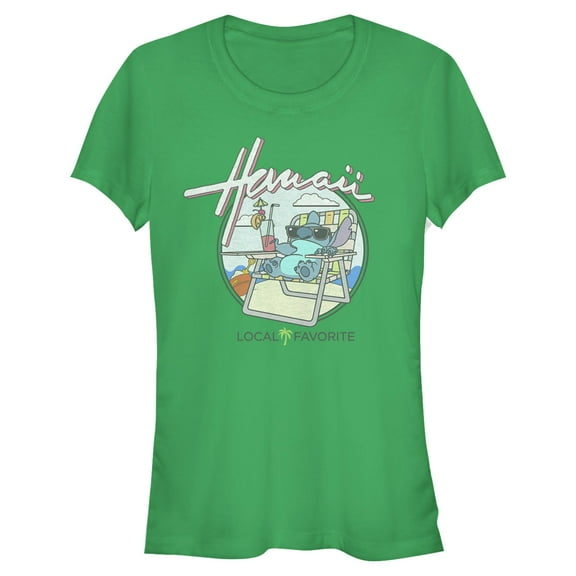 Juniors Lilo & Stitch Hawaii's Local Favorite T Shirt