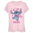 thumbnail image 1 of Juniors Lilo & Stitch Heart Accessories Stitch T Shirt, 1 of 5