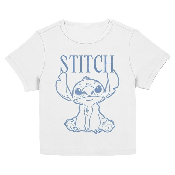 Juniors Lilo & Stitch Minimalist Stitch T Shirt