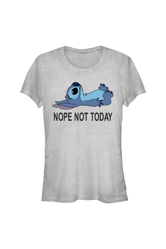 Juniors Lilo & Stitch Nope Not Today T Shirt