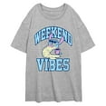 thumbnail image 1 of Juniors Lilo & Stitch Weekend Vibes College T Shirt, 1 of 2