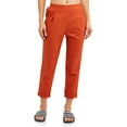 thumbnail image 1 of Juniors' Linen Pocket Skinny Trouser Pant, 1 of 4