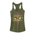thumbnail image 1 of Junior's Lion King Sunshine Hakuna Matata  Racerback Tank Top Military Green Medium, 1 of 3