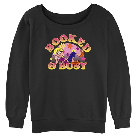 Juniors Lizzie McGuire Booked And Busy Sweatshirt
