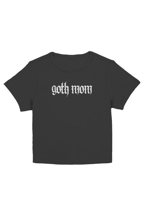 Juniors Lost Gods Cool Goth Mom T Shirt