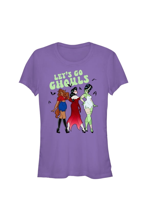 Juniors Lost Gods Let's Go Ghouls T Shirt