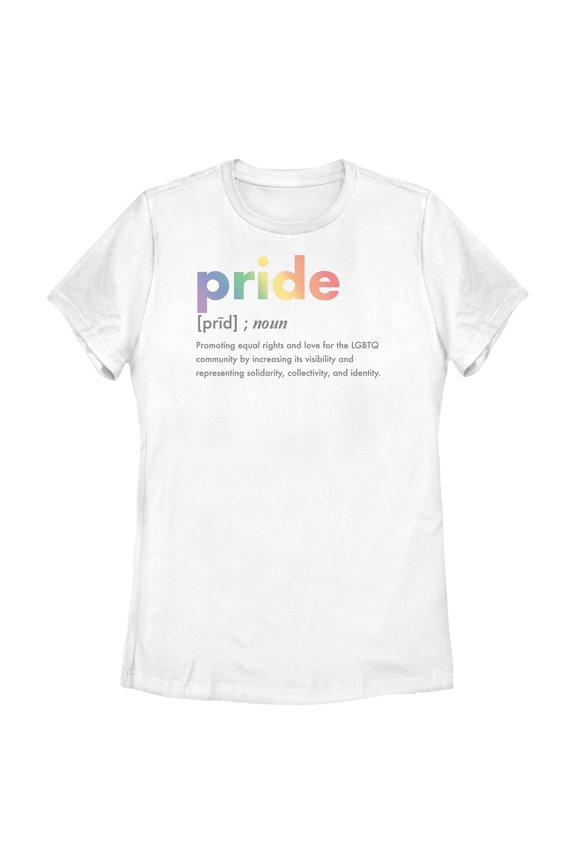 Juniors Lost Gods Pride Definition T Shirt