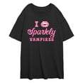 thumbnail image 1 of Juniors Lost Gods Sparkly Vampires T Shirt, 1 of 2