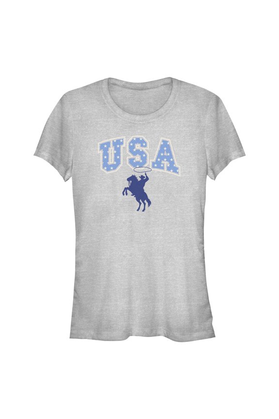 Juniors Lost Gods USA Star Rodeo T Shirt