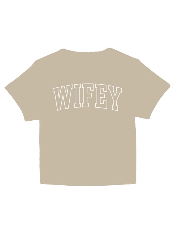 Juniors Lost Gods Wifey Varsity Arch T Shirt