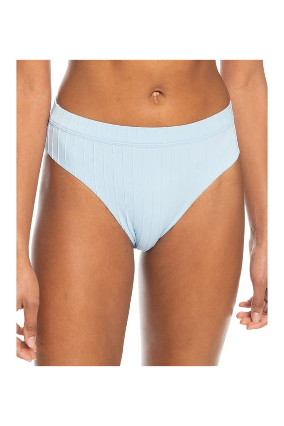Juniors' Love The Shorey Ribbed Bikini Bottoms Cerulean S