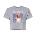 thumbnail image 1 of Marilyn Monroe - How You Feel About Yourself Cropped Graphic T-Shirt, 1 of 5