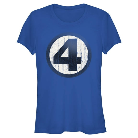 Juniors Marvel: Fantastic Four Classic Symbol T Shirt