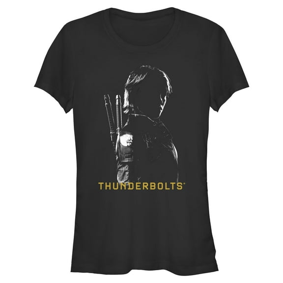 Juniors Marvel: Thunderbolts Yelena In Shadows T Shirt