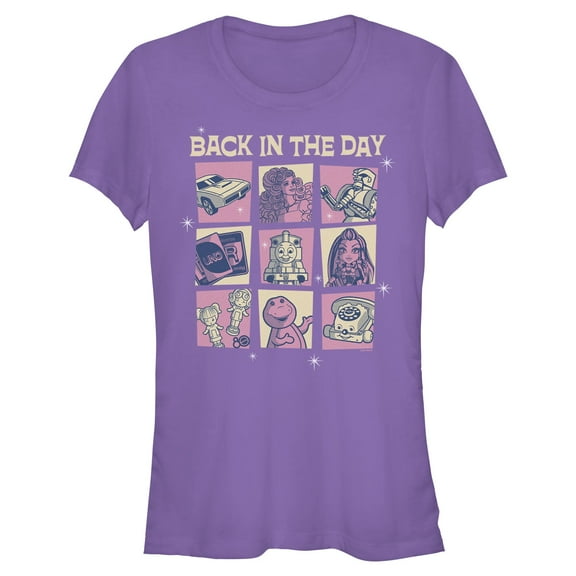 Juniors Mattel Retro Classic Toys Back in the Day T Shirt