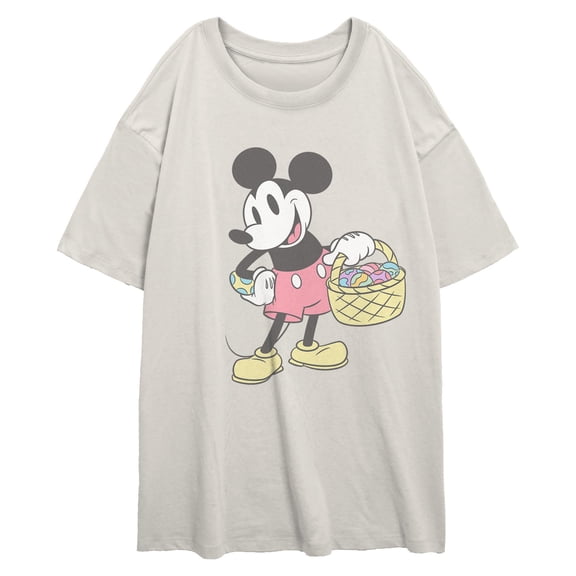 Juniors Mickey & Friends Easter Basket Mickey T Shirt