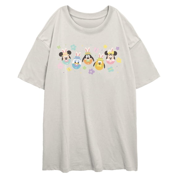 Juniors Mickey & Friends Egg Friends Easter T Shirt