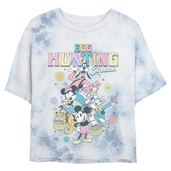 Juniors Mickey & Friends Egg Hunting Squad T Shirt