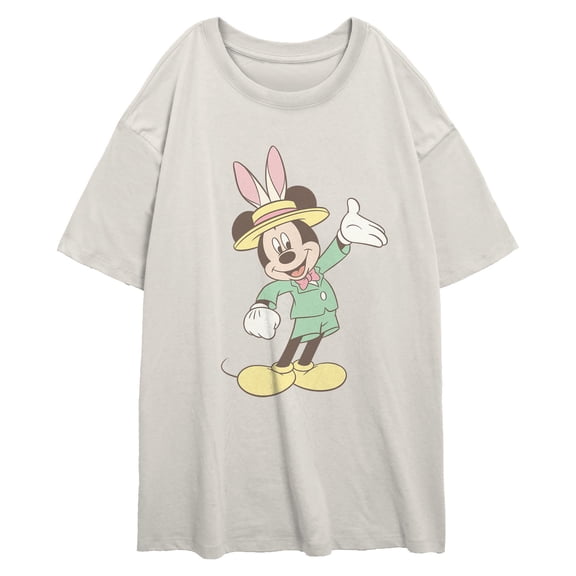 Juniors Mickey & Friends Happy Easter Happy Suit T Shirt