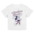 thumbnail image 1 of Juniors Mickey & Friends Retro American Classic T Shirt, 1 of 4