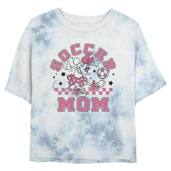 Juniors Minnie Mouse Retro Soccer Mom T Shirt