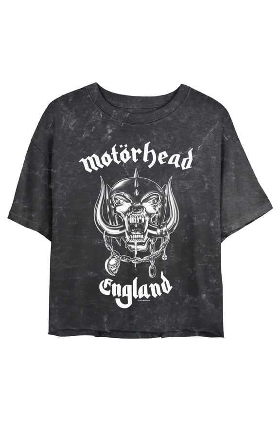 Juniors Motorhead England Artwork T Shirt