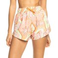 thumbnail image 1 of Juniors' New Fashion Tie-Waist Boardshorts Mock Orange S, 1 of 1