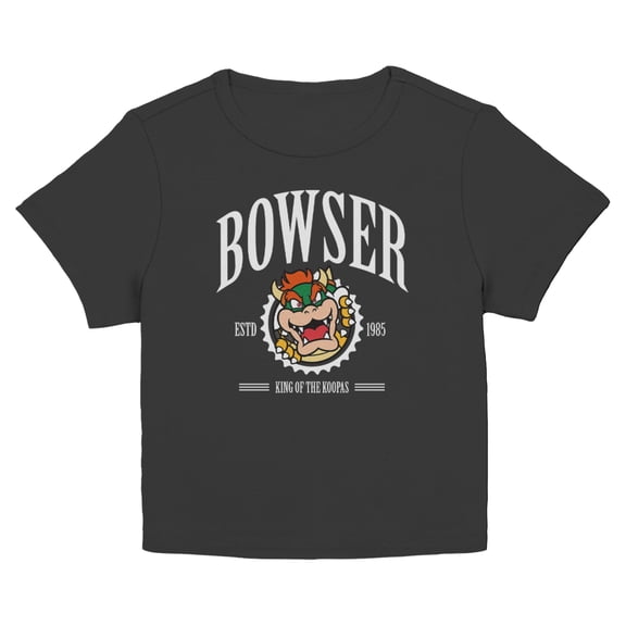 Juniors Nintendo Bowser King of the Koopas 1985 T Shirt