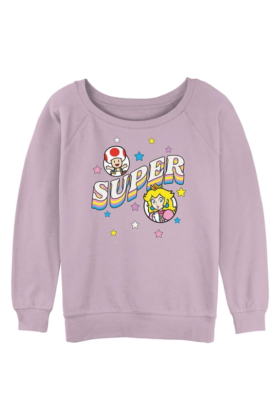 Juniors Nintendo Super Princess and Toad Sweatshirt