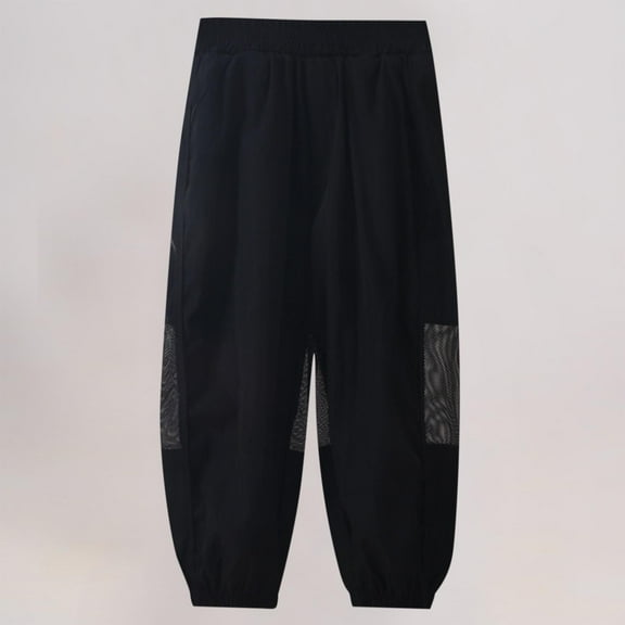 Juniors Pants Lightweight Elastic Waist Tapered Leg Hiking Pant Size 5-16 Teen Boys Solid Breathable Anti-Mosquito Outdoor-Workout Trousers