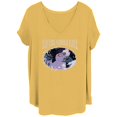 thumbnail image 1 of Juniors' Plus Disney The Little Mermaid Ursula Haters Gonna Hate Tee Color: Ochre Size: 3X, 1 of 2