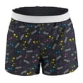 thumbnail image 1 of Juniors Printed Cotton Shorts, Pop Art Cheer - Small, 1 of 1