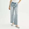 thumbnail image 1 of Juniors' Project Indigo Rhinestone Straight Leg Jeans Color: Medium Size: 1, 1 of 4