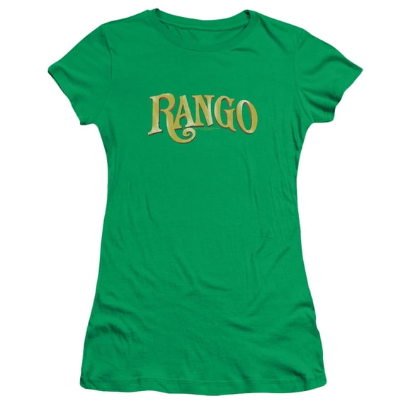 Juniors: Rango - Logo Apparel Womens T-Shirts - Green