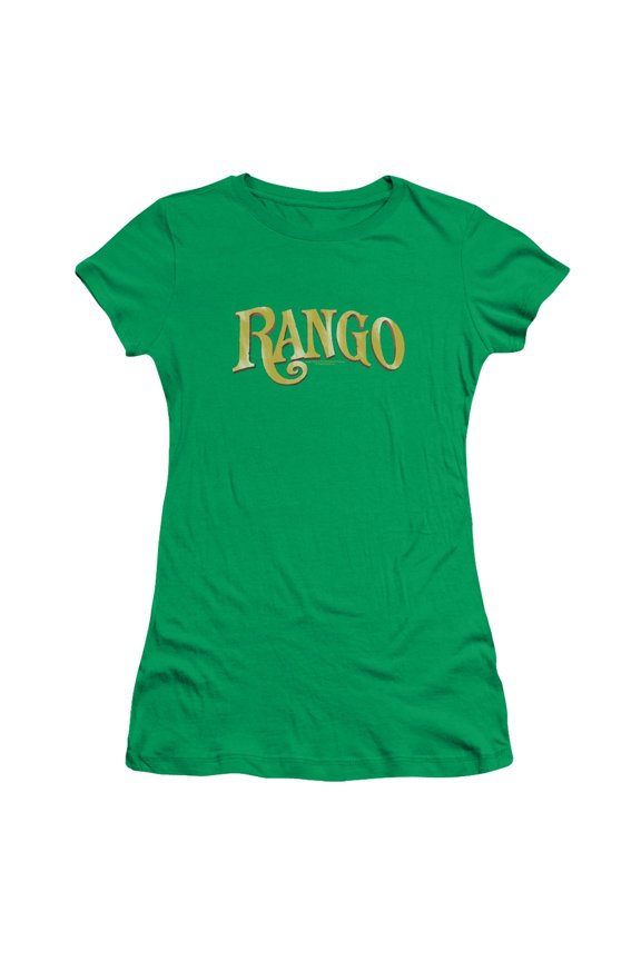 Juniors: Rango - Logo Apparel Womens T-Shirts - Green