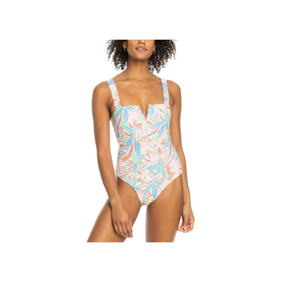 Juniors' Ribbed Roxy Love One-Piece Swimsuit Sprucetone S