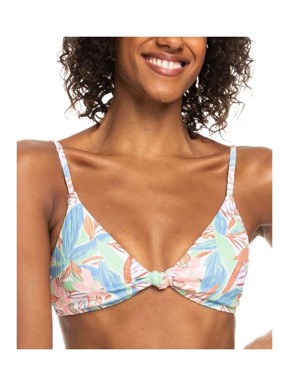 Juniors' Roxy Love Bikini Top Sprucetone XL