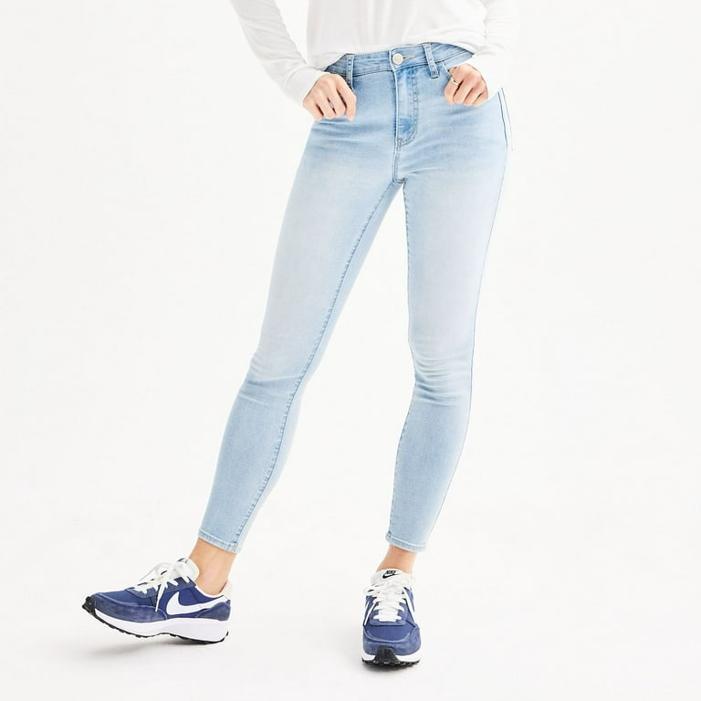 Juniors SO High Rise Jeggings Color Light Size LARGE Walmart