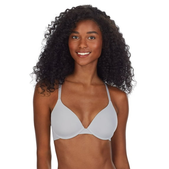 Juniors' SO® Smooth Plunge Push-Up Bra SO82001 Color: Peri Gray Size: 32 A