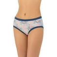 thumbnail image 1 of Juniors' Saint Eve® Super Soft Hipster Panty 5164053 Color: Patchwork Dots Blue Size: LARGE, 1 of 3