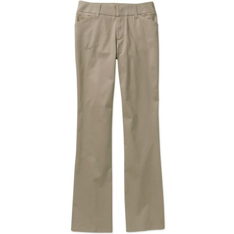 Bootcut khaki pants store for juniors