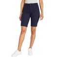 thumbnail image 1 of Juniors School Uniform Super Stretch Bermuda Shorts, 1 of 4