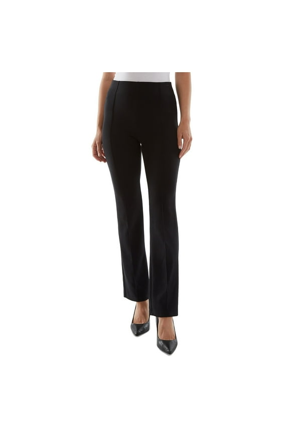 Women's Juniors' Seamed Pull-On Pants Black B4HP (Juniors,L)