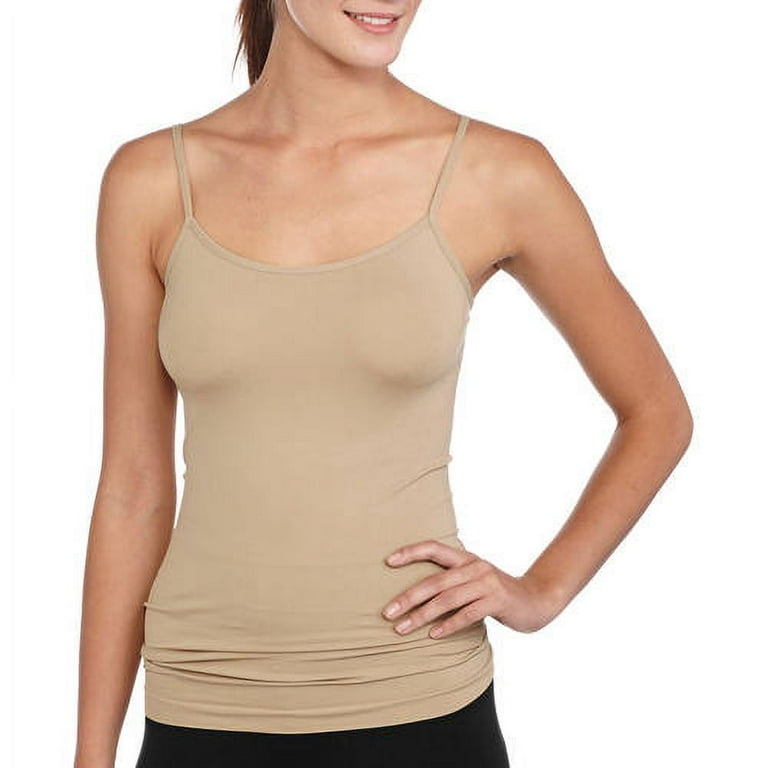 Juniors' Seamless Cami with Adjustable Straps 