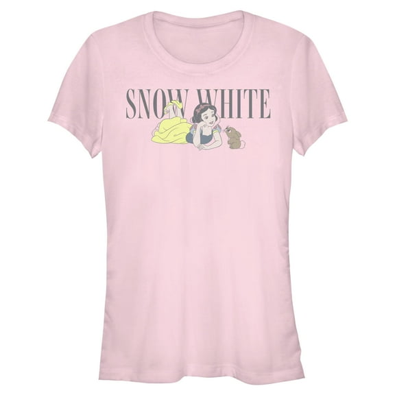 Juniors Snow White and the Seven Dwarfs Classic Forest Friends T Shirt