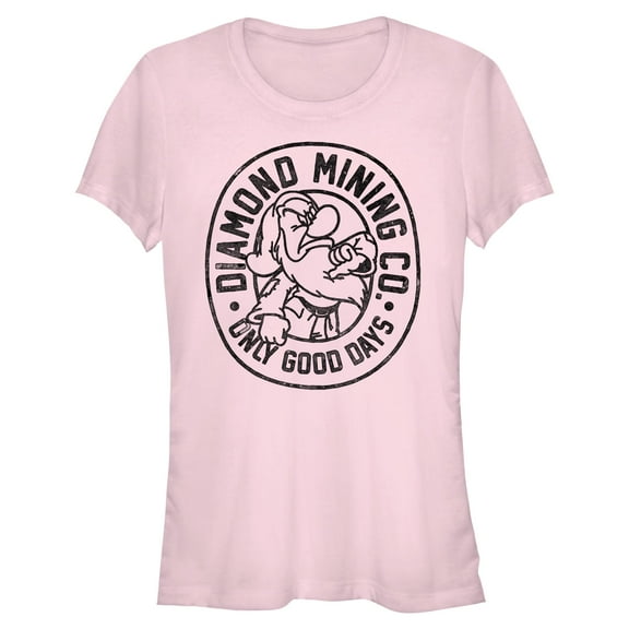 Juniors Snow White and the Seven Dwarfs Grumpy Diamond Mining Co. T Shirt